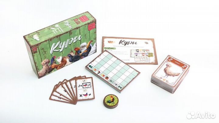 Настольная игра Куры