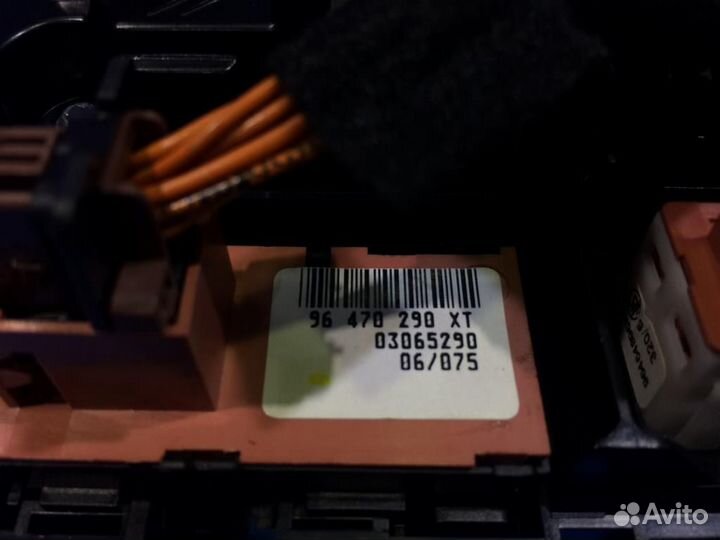 Блок управления печкой с ас Пежо 407 1