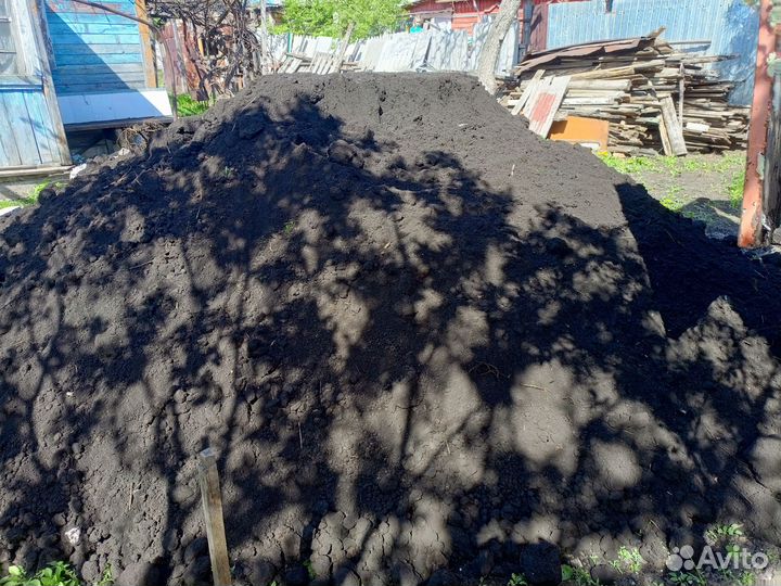 Земля чернозем плодородный грунт доставка