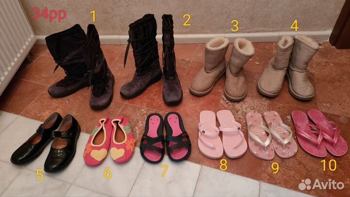 Обувь для девочки рр 32 33 34