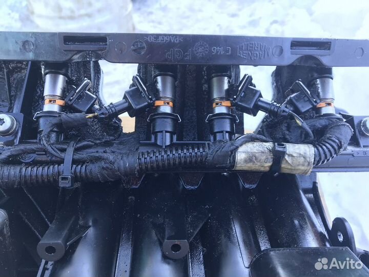 Fiat doblo дросельная заслонка впускной коллектор