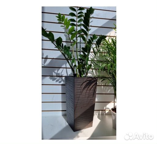 Кашпо Финезия джутто 25/47 цвет мокко