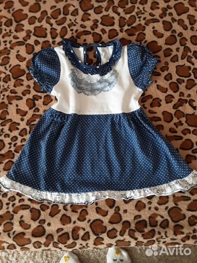 Платье для девочки 68 74