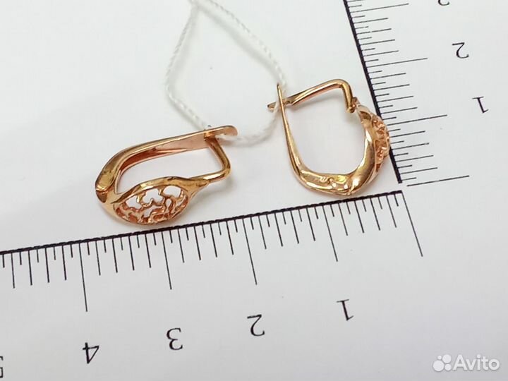 Серьги Золото