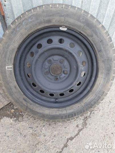Колеса с зимней резиной ecovision w686 215/60 r16