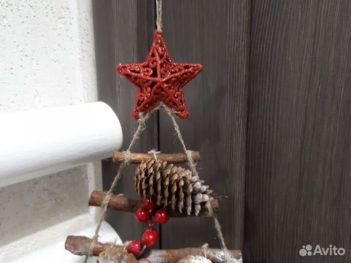 Новогоднее панно Ёлка декортивное украшение