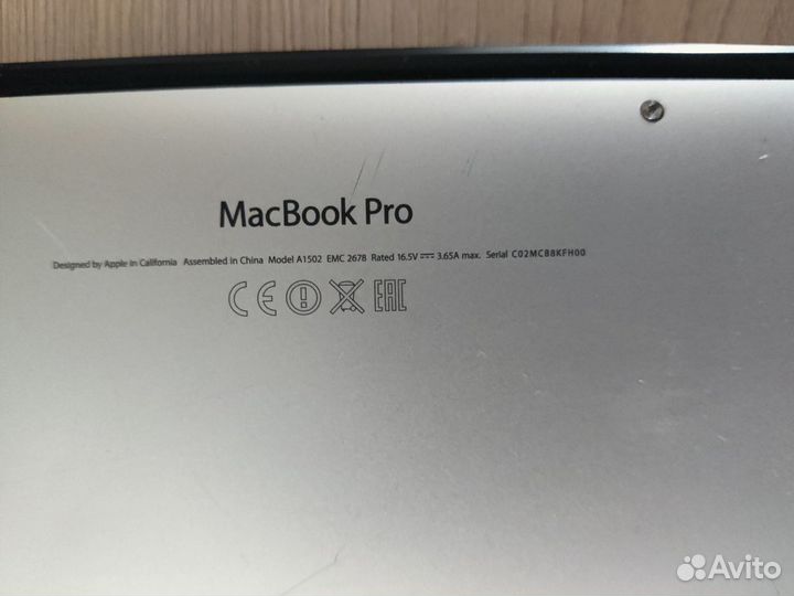 Обмен Macbook Pro 13 2013 Retina i5 256 gb