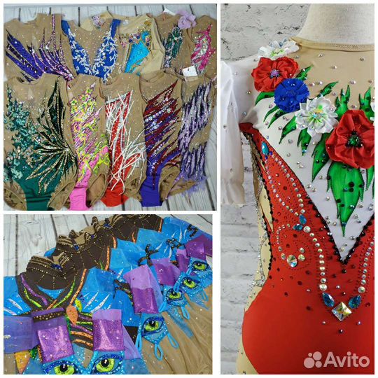 Пошив купальников для художественной гимнастики