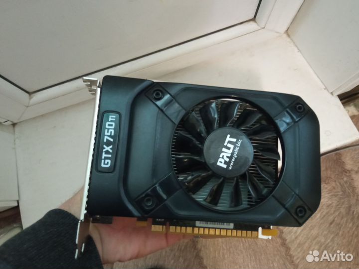 Видеокарта gtx 750ti 2gb