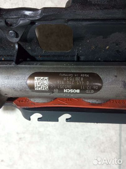 Топливная рампа Renault Laguna 2 0445214116