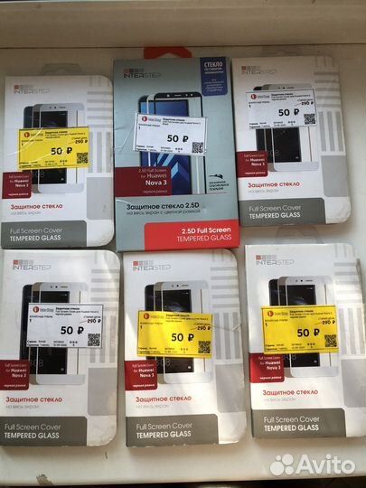 Защитные стекла для телефона huawei nova3