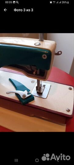 Детская швейная машинка СССР