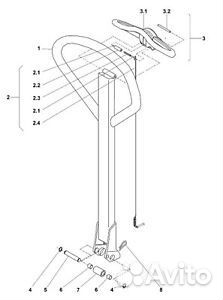 Запчасти для Рохли Jungheinrich ам 22 30