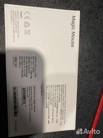 Мышь Apple magic mouse 2