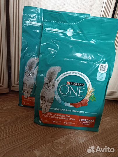 Корм для кошек Purina one 3 кг