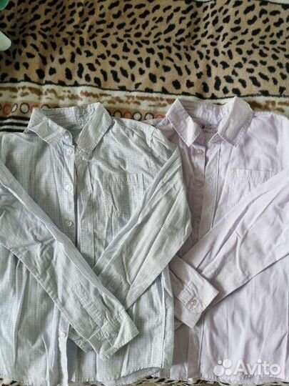 Рубашки школьные на мальчика