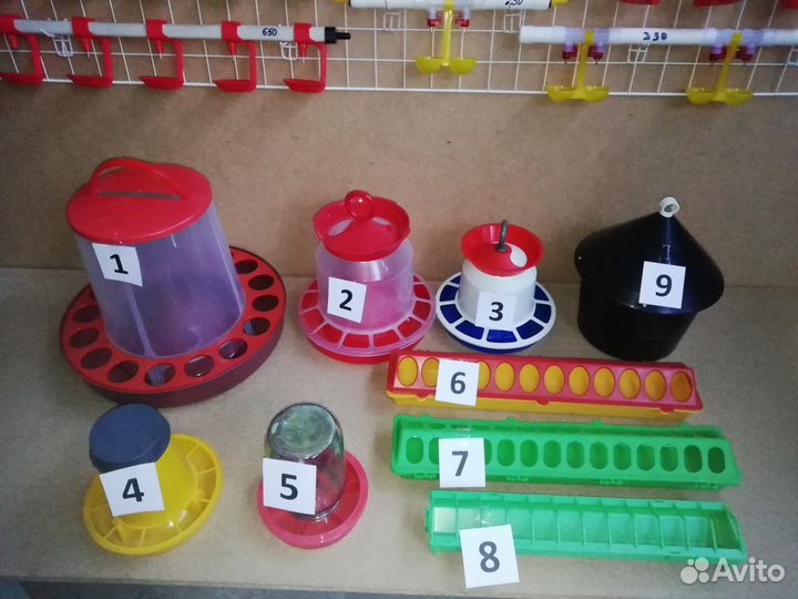 Кормушки бункерные поилки, для птицы и грызунов