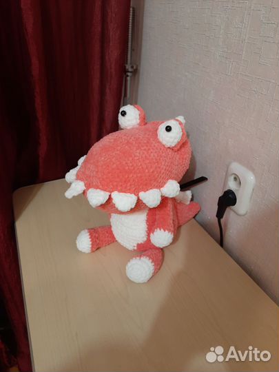 Мягкая игрушка дракон