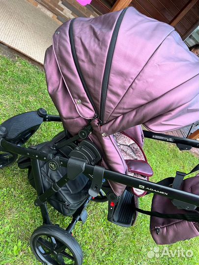 Коляска 3 в 1 Adamex Emilio Deluxe EM 314