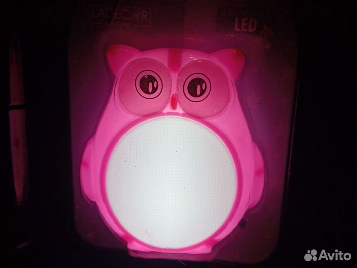 Светильник -ночник детский Сова+подарок журнал