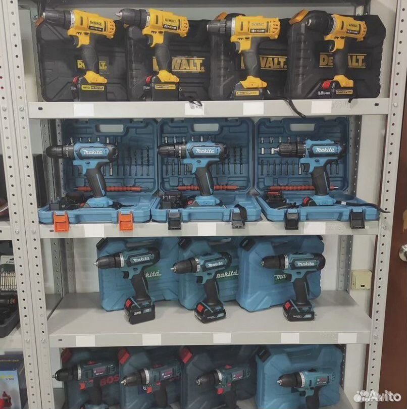 Шуруповерт Makita Dewalt Bosch