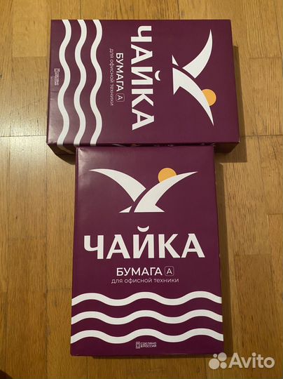 Бумага a4 чайка