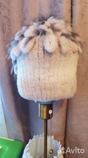 Шапка зимняя меховая женская