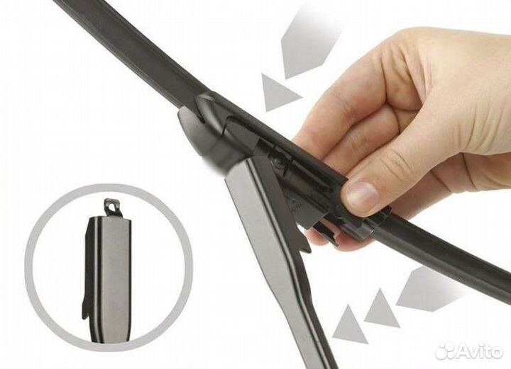 Щетки стеклоочистителя Qashqai 2006-2013 2шт