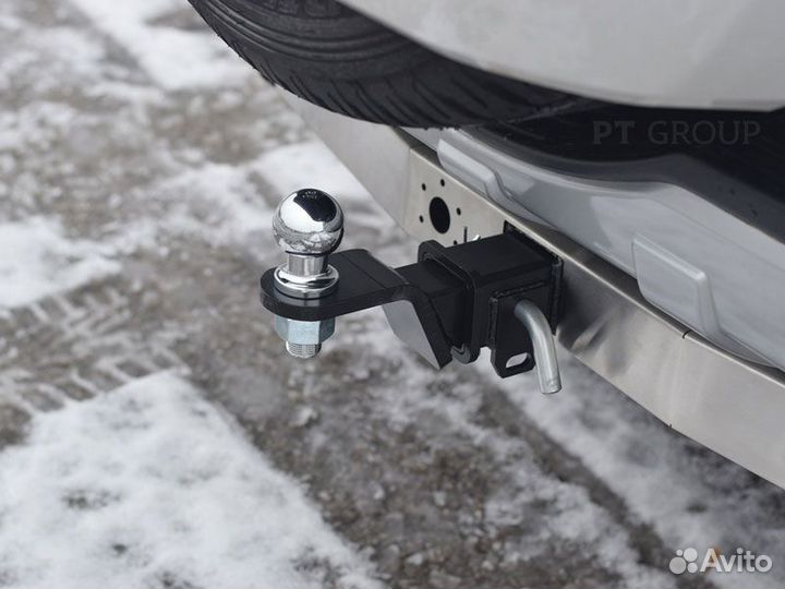 Фаркоп установка тсу Mitsubishi Pajero IV Restylin