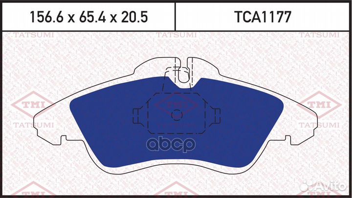 Колодки тормозные mercedes sprinter (901-904) 9
