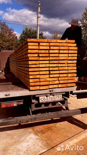 Брус обрезной 100х200х6000мм