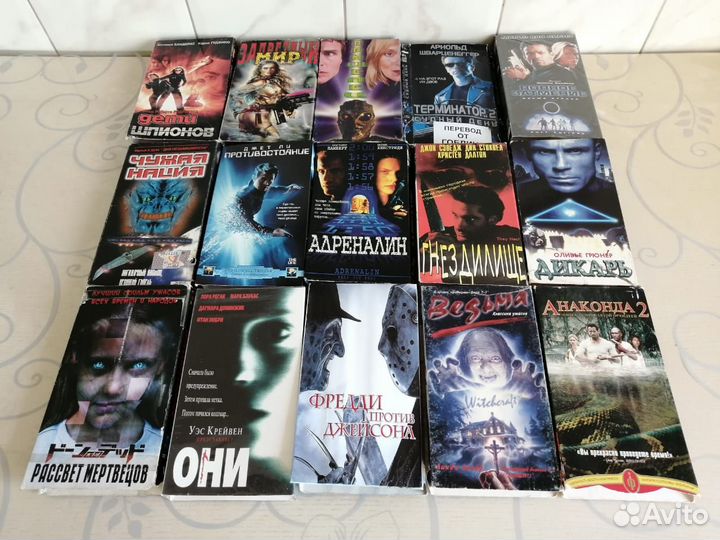 Обложки для VHS / Ужасы, фантастика, драки, боевик