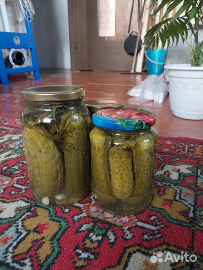 Огурцы маринованные домашние