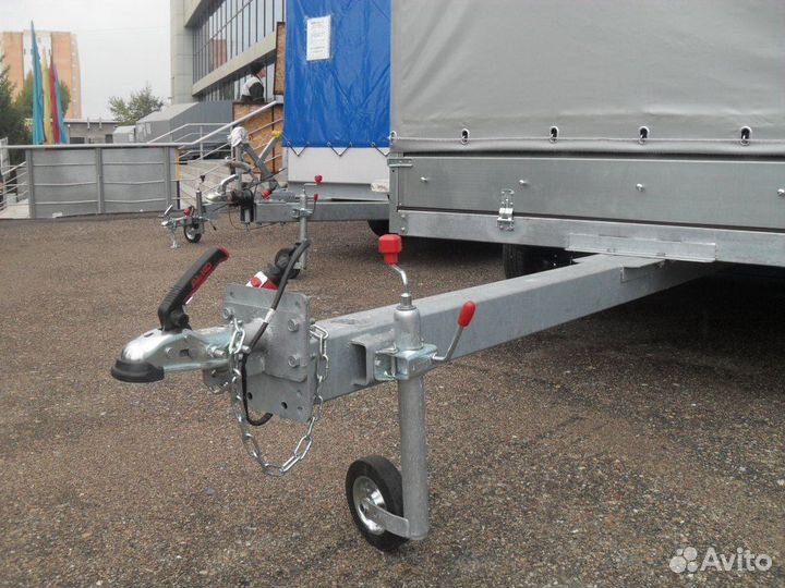Прицеп 2х осный Трейлер с тентом