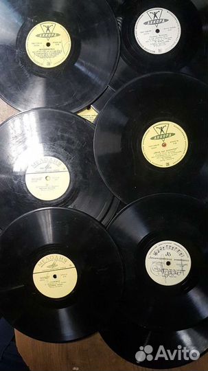 Пластинки виниловые