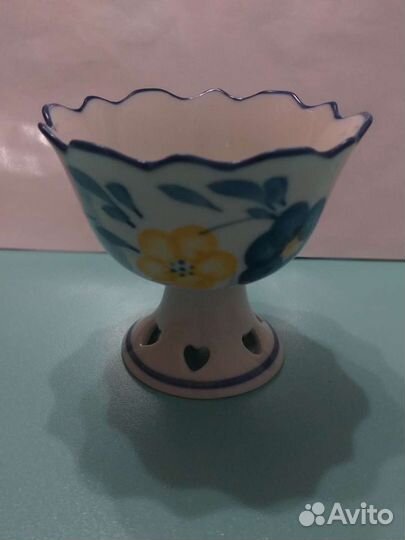 Чашка с блюдцем и креманка