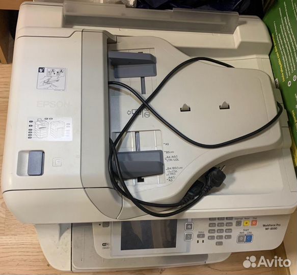 Мфу струйный цветной workforce PRO WF-8590