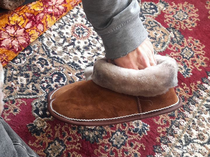 Чуни из овчины