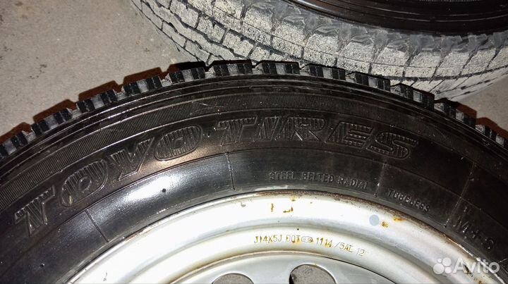 Зимние колеса r14 155/80/14R