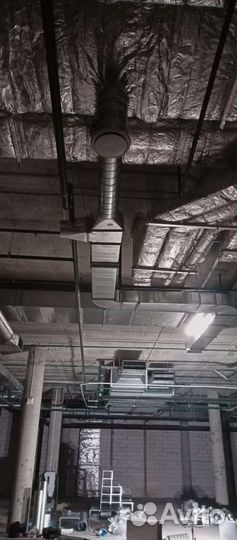 Монтаж систем вентиляции и кондиционирования