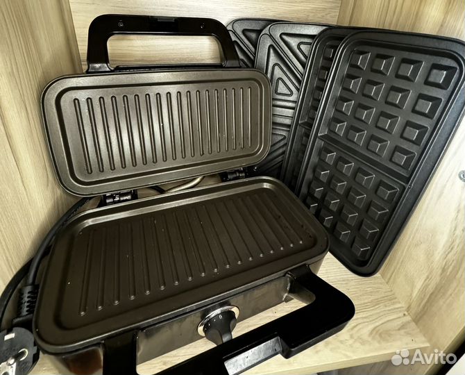 Электрогриль gfgril GF-085 (гриль,вафли,тостер)