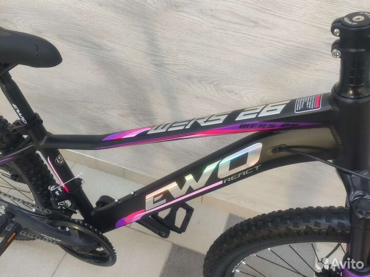 Велосипед 26 д 15 алюм рама на промах