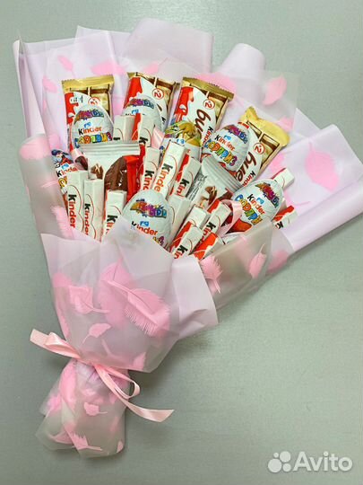 Оригинальный Букет kinder сюрприз