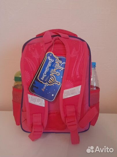 Ранец для девочки Мишка