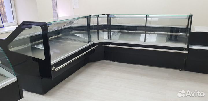 Витрина универсальная Rimo Cube Black -6.+6 C