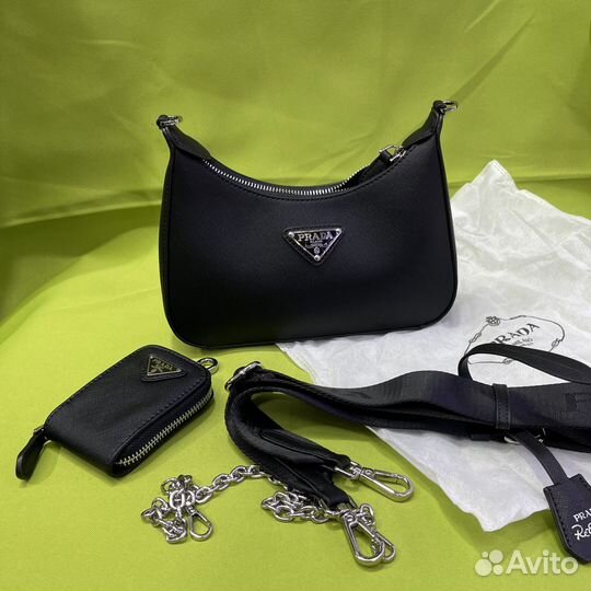 Женская сумка prada новая качество люкс