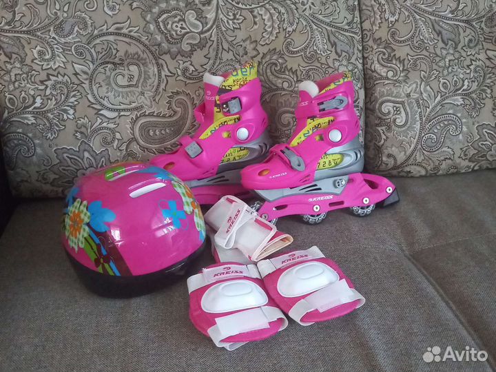 Детские ролики и защита