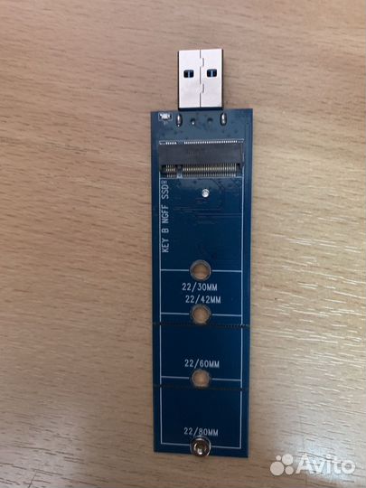 Переходник адаптер ssd m2 SATA usb