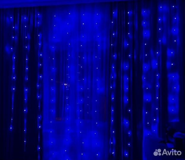 Гирлянда штора