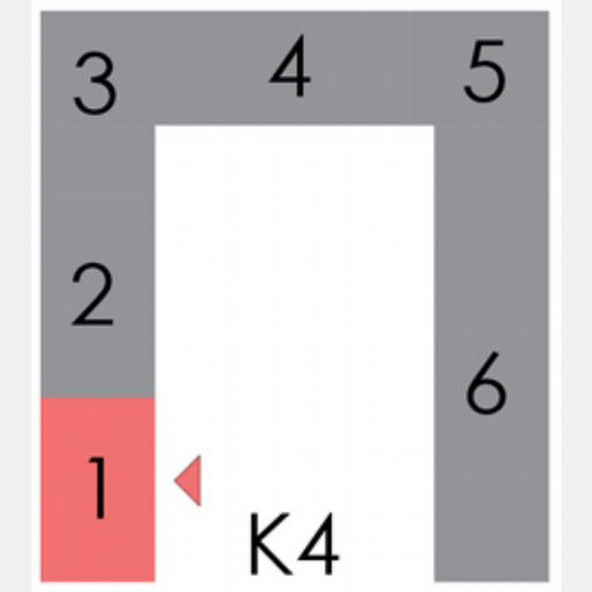 Квартира-студия, 24,1 м², 2/12 эт.